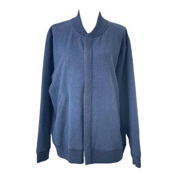 Pendleton Other - Pendleton Woolen Mills Men’s XL Sweatshirt Blue Button Down Long Sleeve